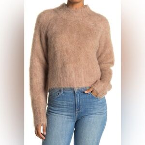 Ksubi Women's Fuzzy Brown Sweater